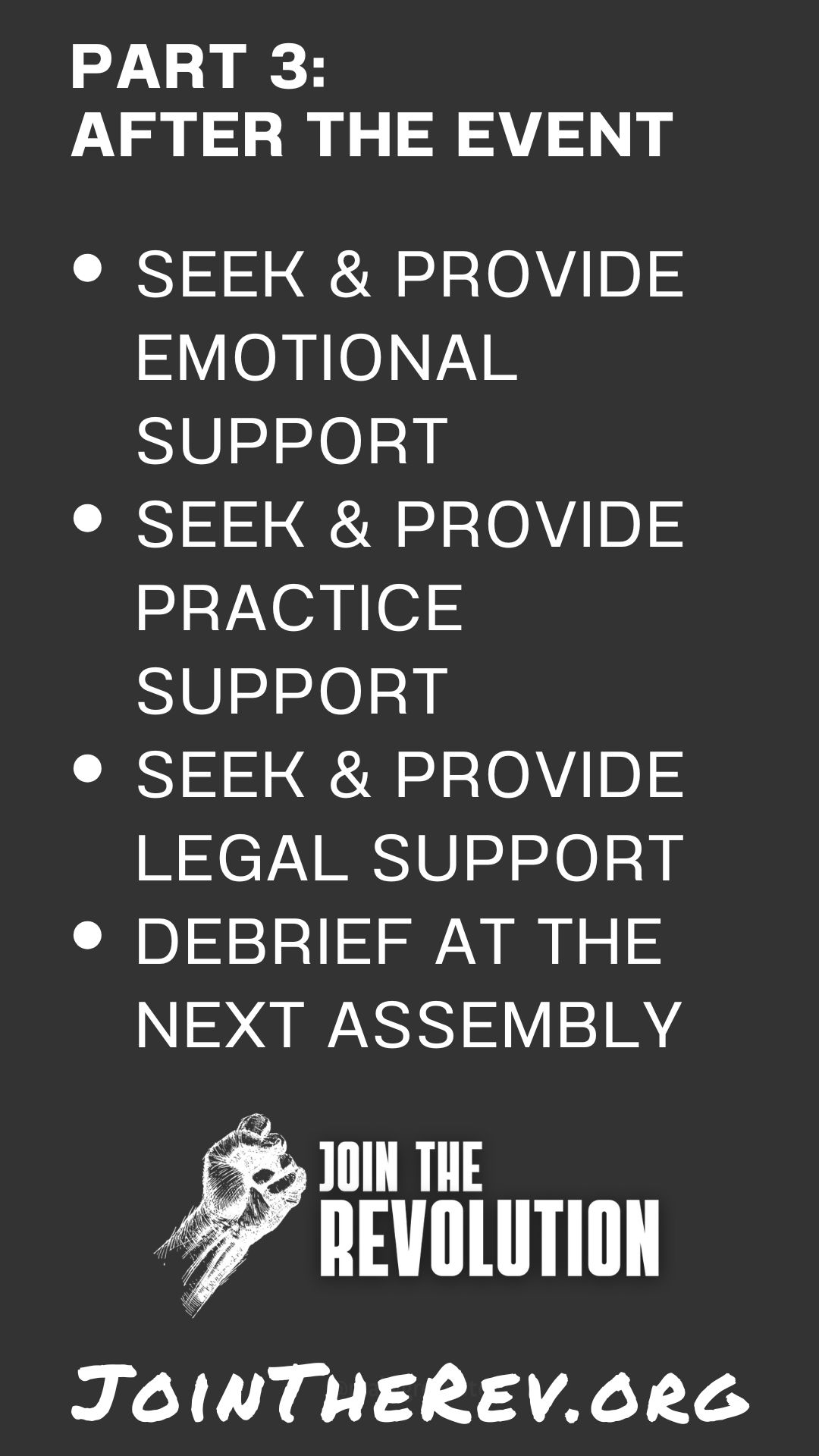 The Basics of Organizing Community Defense Page 5